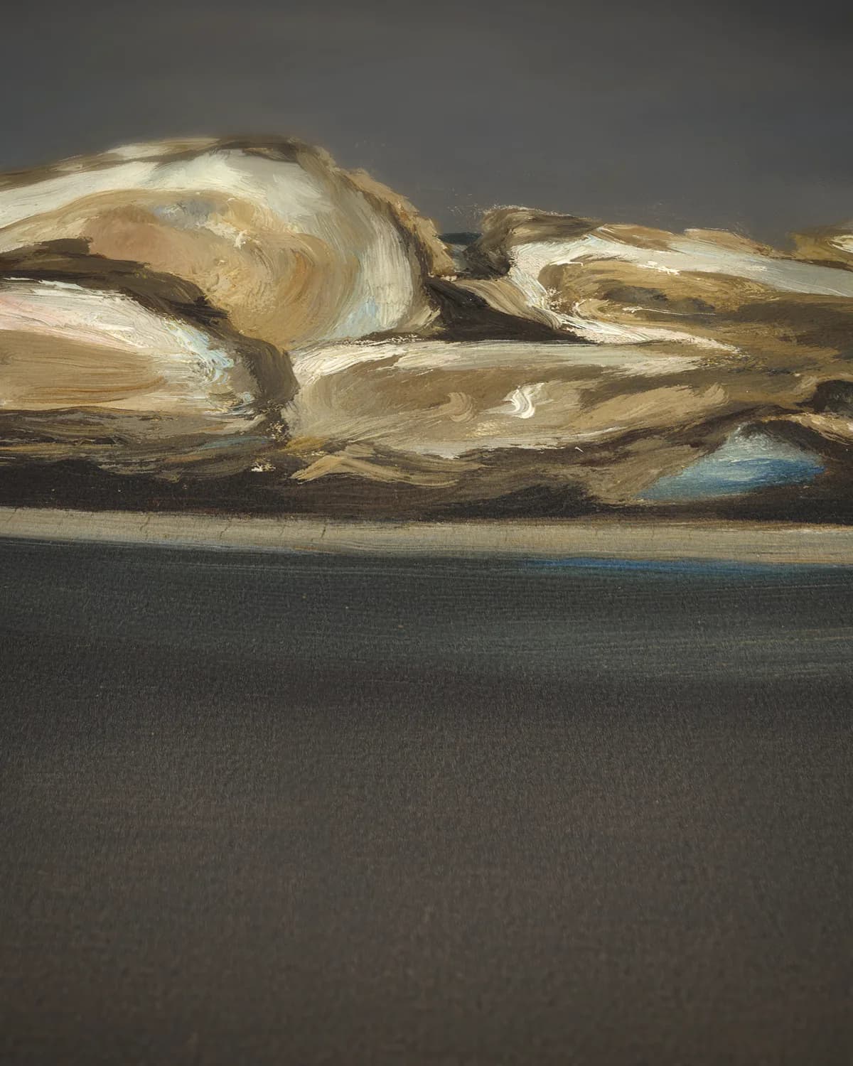 Oesters op geweven fluweel, uitsnede 3 van 3