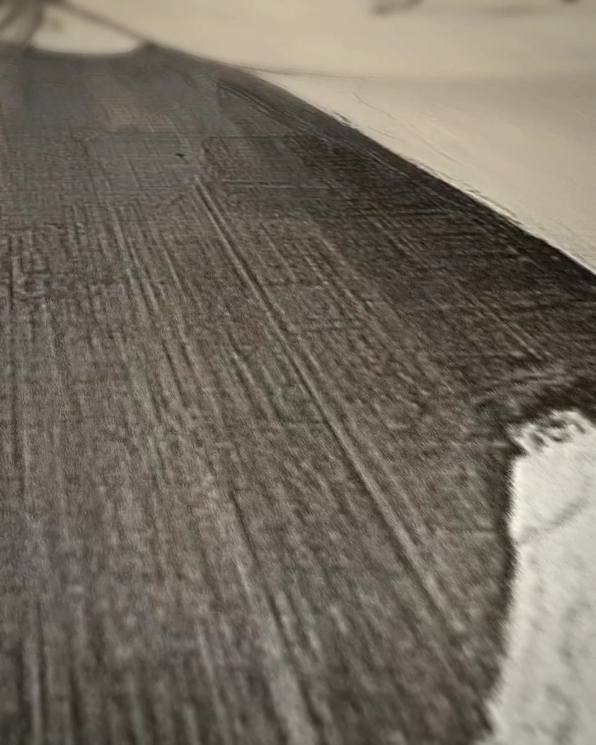 Opgeheven hoofd op geweven fluweel, uitsnede 2 van 3