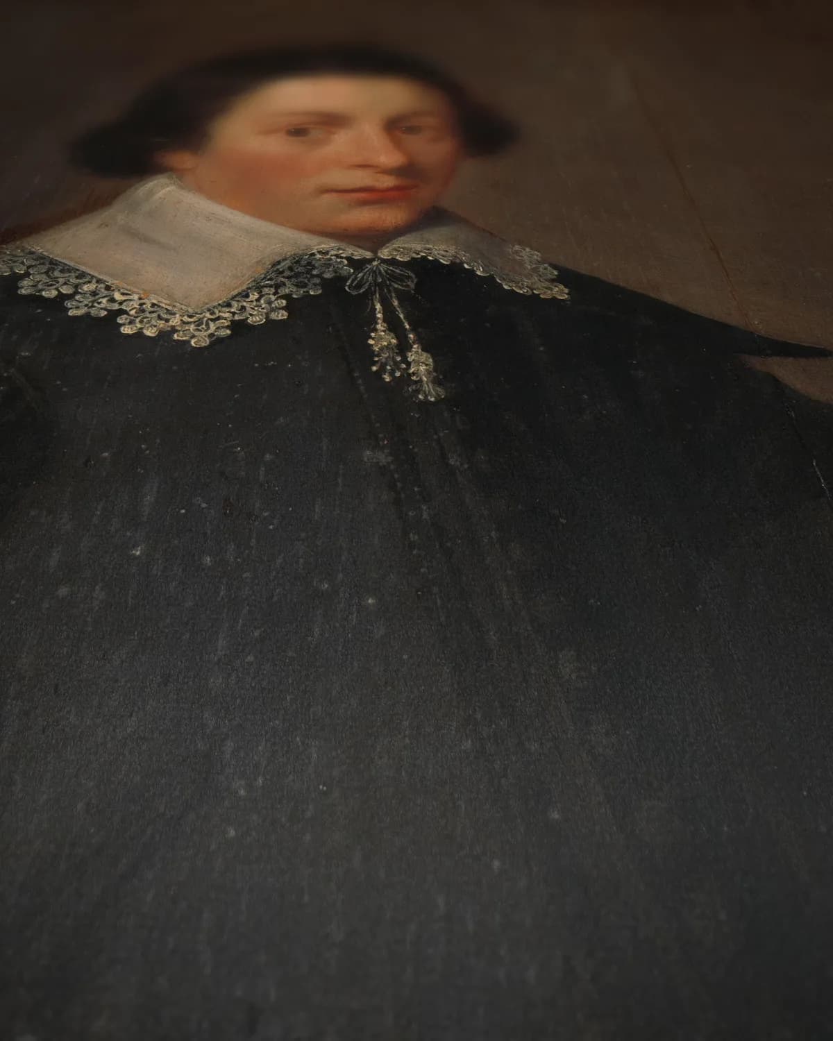 Paul de Hooghe (1611-1674) op geweven fluweel, uitsnede 3 van 3