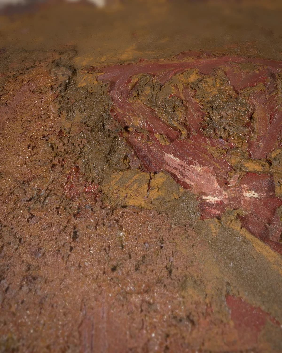 Peinture criminelle 4/56 op geweven fluweel, uitsnede 3 van 3