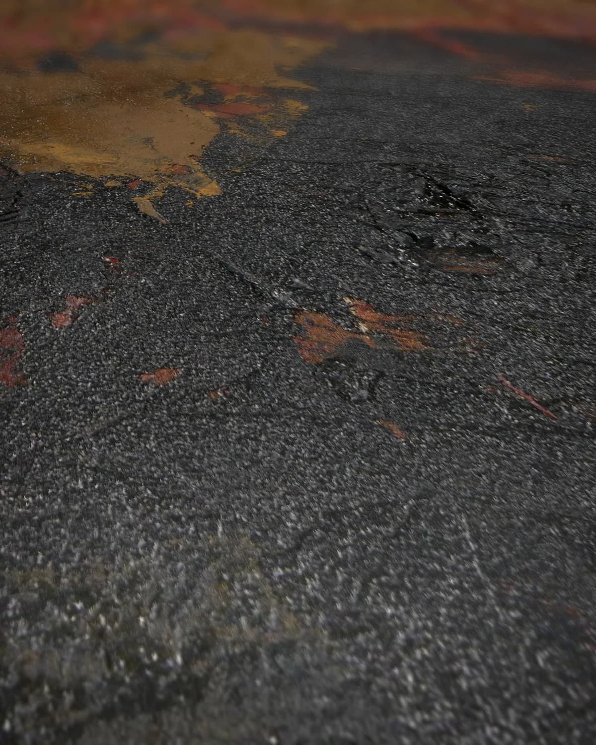 Peinture criminelle 4/56 op geweven fluweel, uitsnede 2 van 3