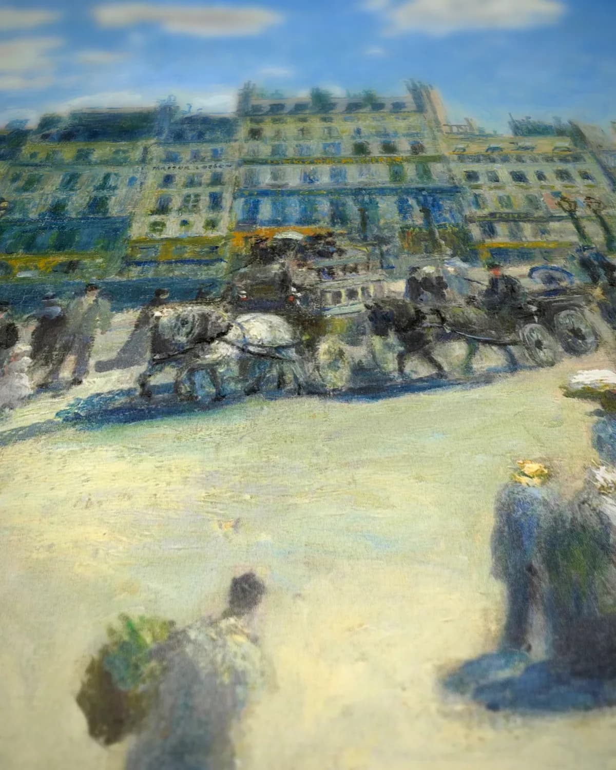 De Pont Neuf, Parijs op geweven fluweel, uitsnede 3 van 3