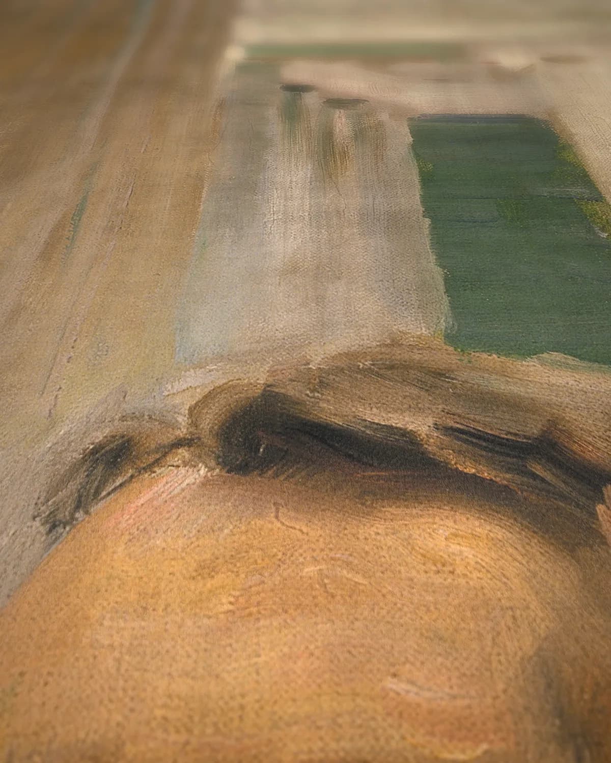 Portret van Charles M. Kurtz op geweven fluweel, uitsnede 3 van 3