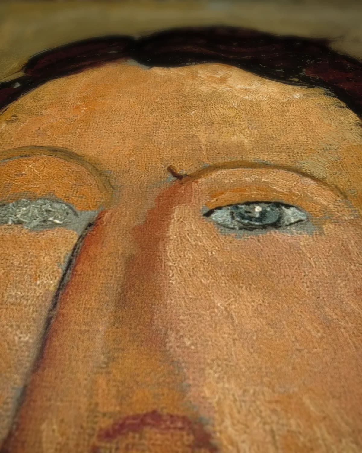 Portret van de kunstenaar Léopold Survage op geweven fluweel, uitsnede 3 van 3