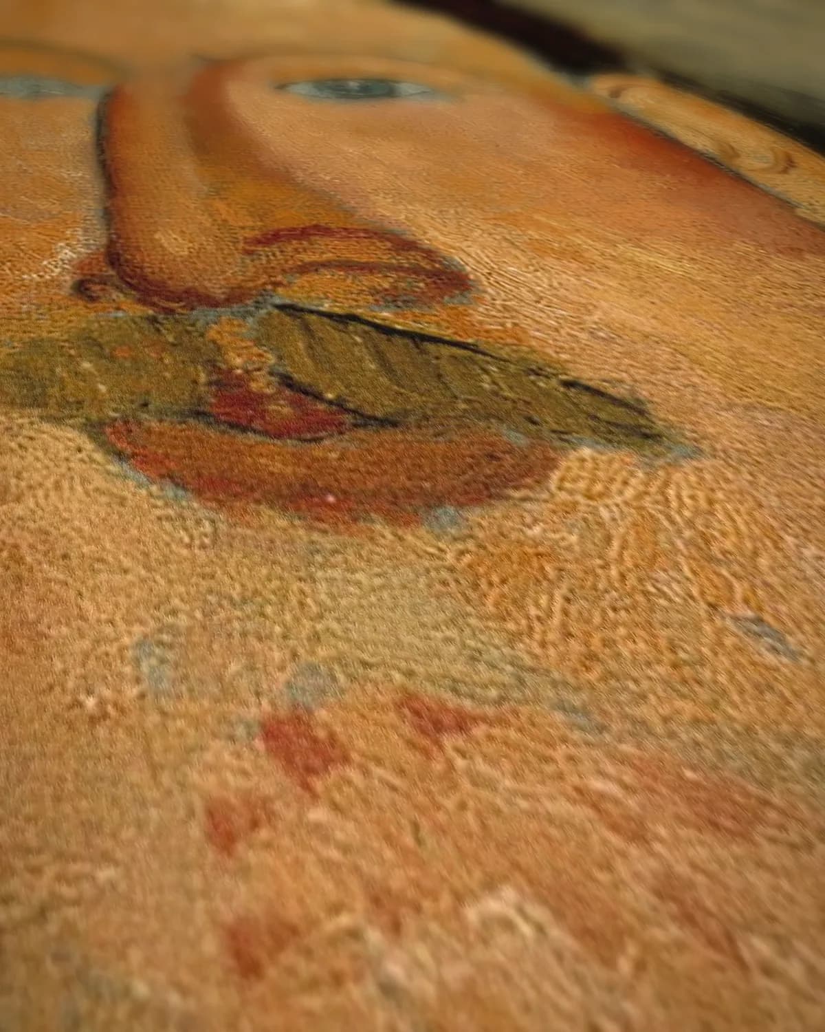 Portret van de kunstenaar Léopold Survage op geweven fluweel, uitsnede 2 van 3