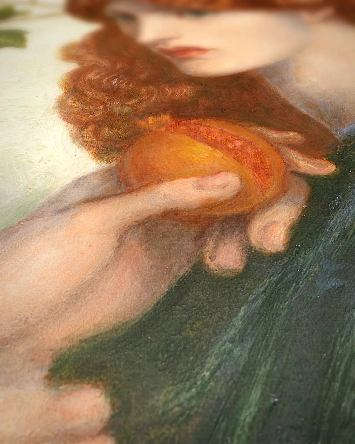 Proserpina op geweven fluweel, uitsnede 3 van 3