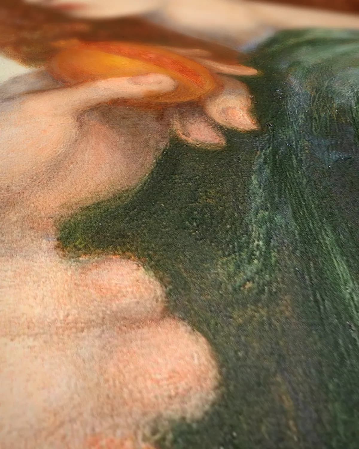 Proserpina op geweven fluweel, uitsnede 2 van 3