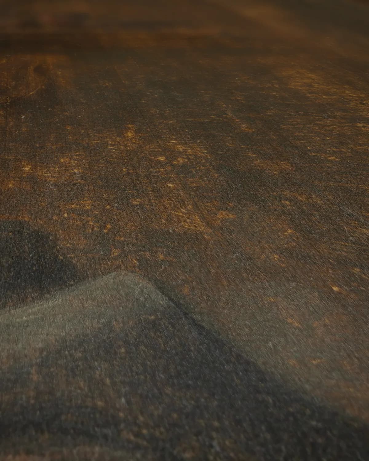 Rokende boeren in een herberg op geweven fluweel, uitsnede 2 van 3