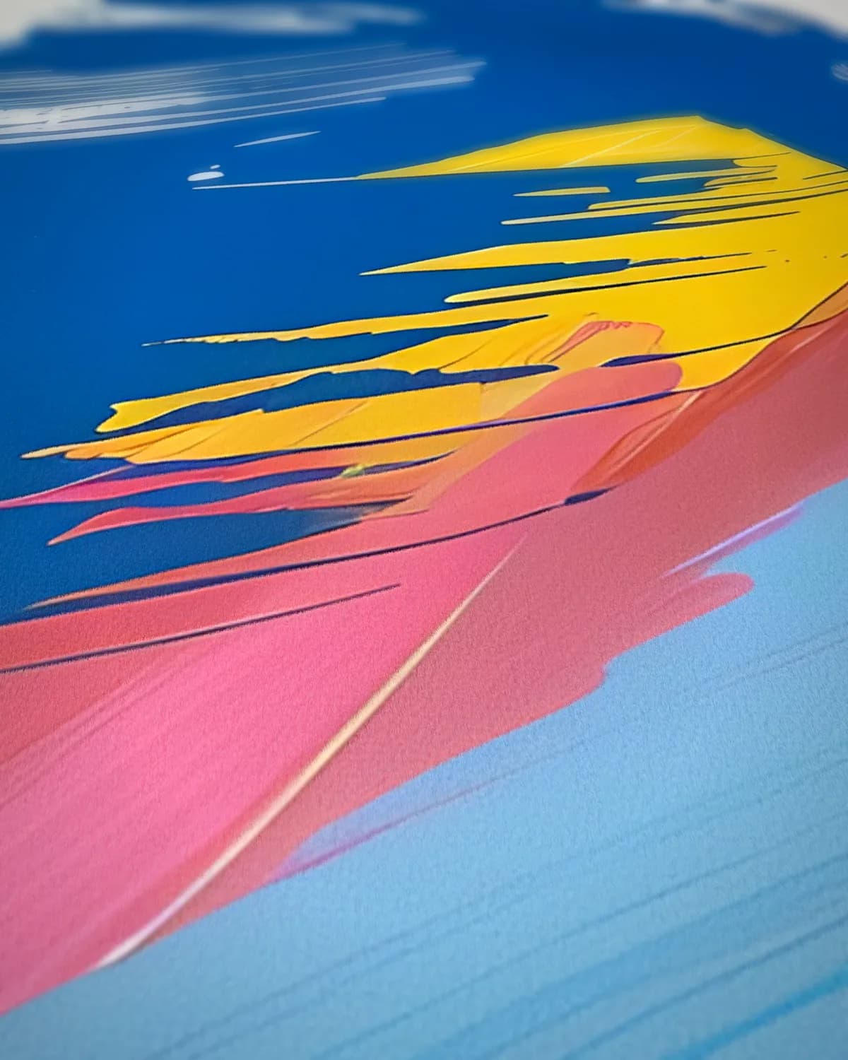 Schilderachtig Silhouet op geweven fluweel, uitsnede 3 van 3