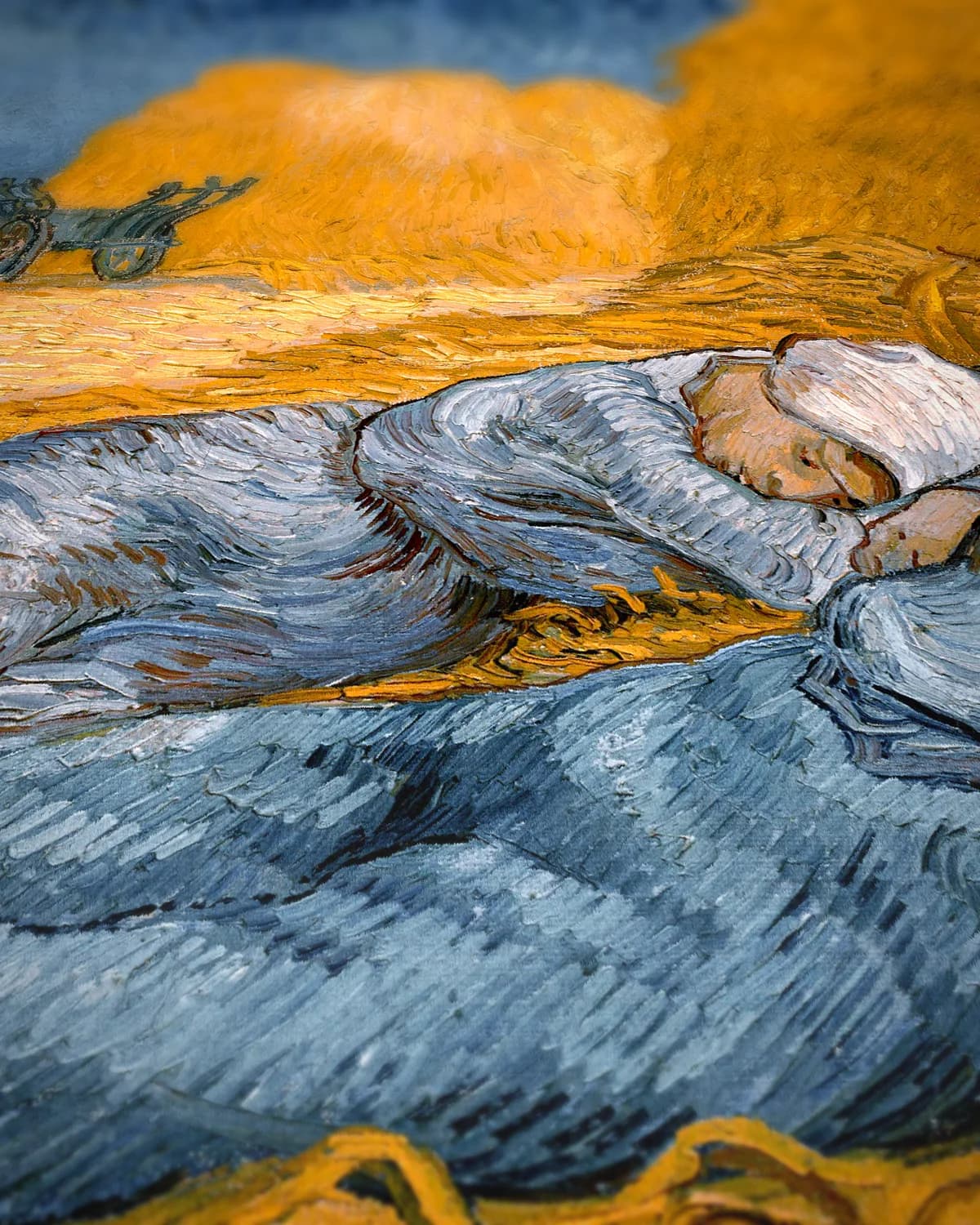 Siesta op geweven fluweel, uitsnede 3 van 3