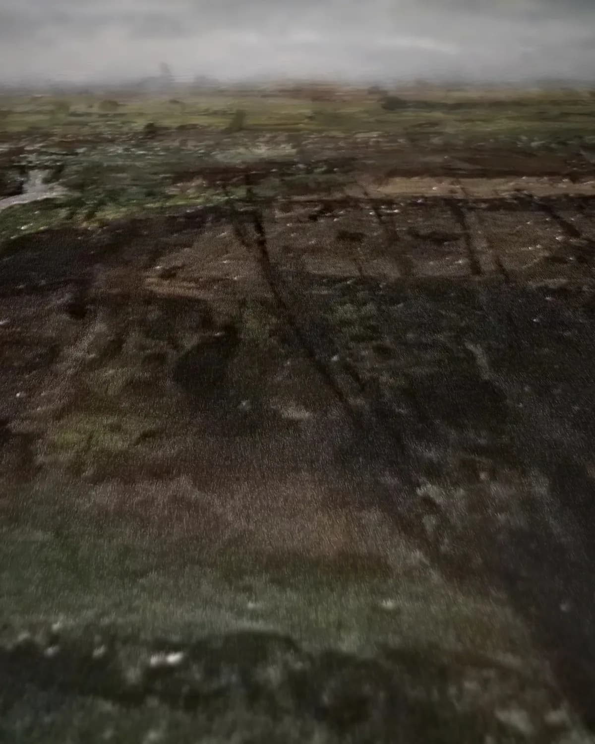 Slatuinen bij Den Haag op geweven fluweel, uitsnede 1 van 3
