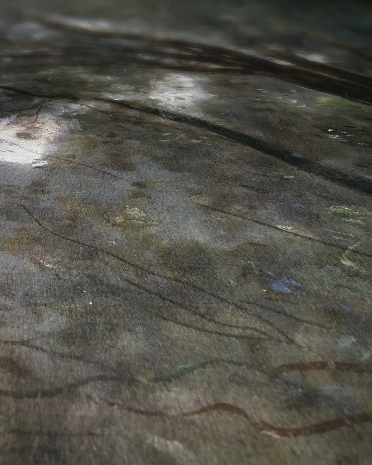 Souvenir de Mortefontaine op geweven fluweel, uitsnede 2 van 3