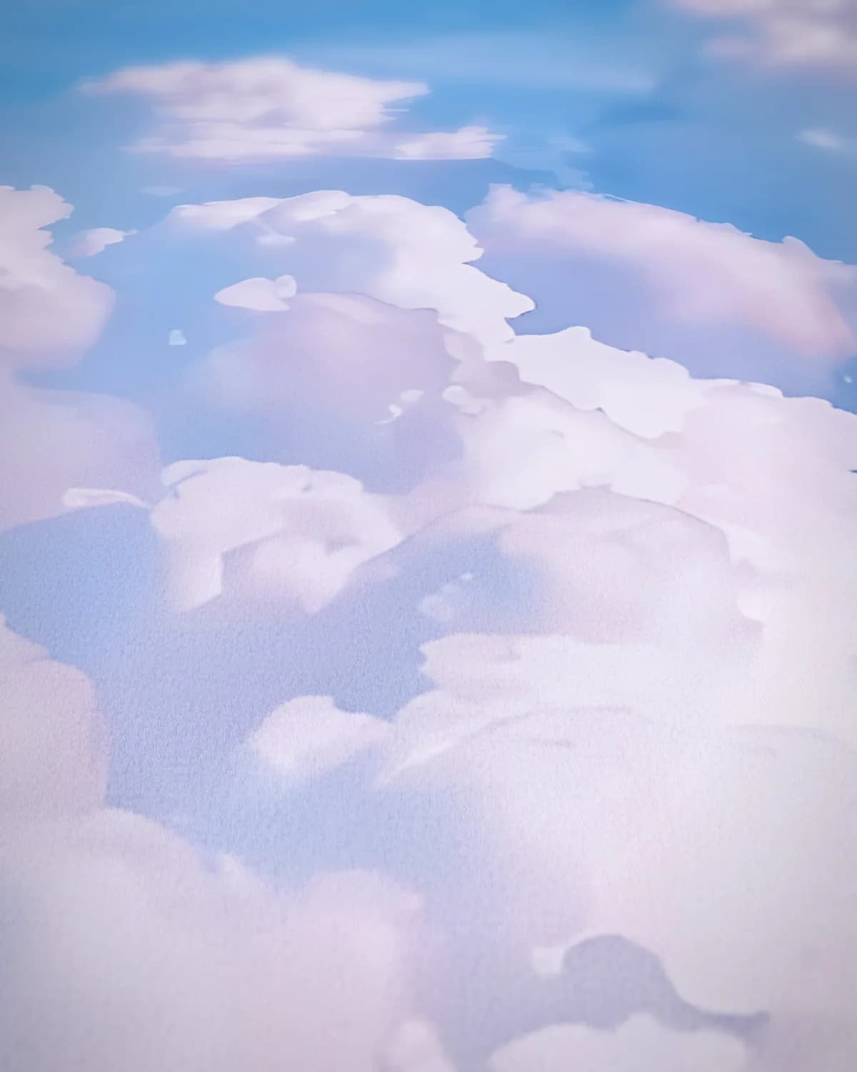 Vespa in de Wolken op geweven fluweel, uitsnede 3 van 3