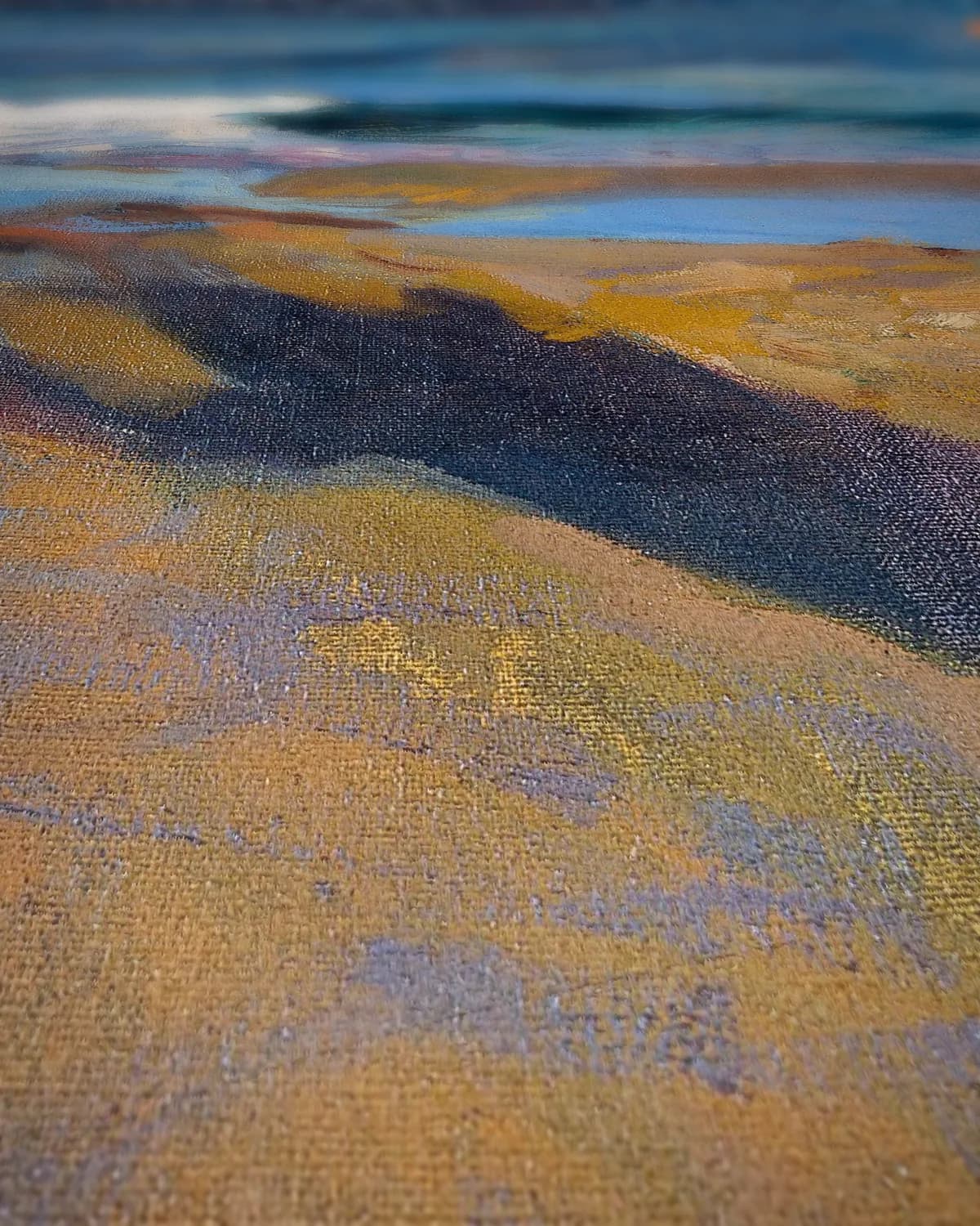Vissersvrouw met haar kind op geweven fluweel, uitsnede 1 van 3