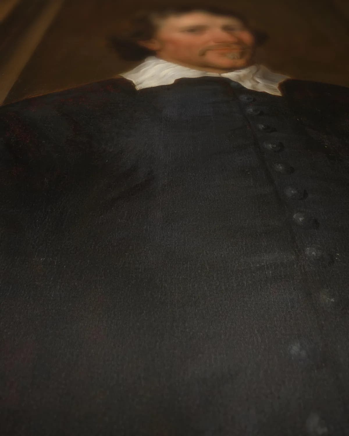 Willem Kettingh, overleden 1670, thesaurier en rentmeester-generaal op geweven fluweel, uitsnede 3 van 3