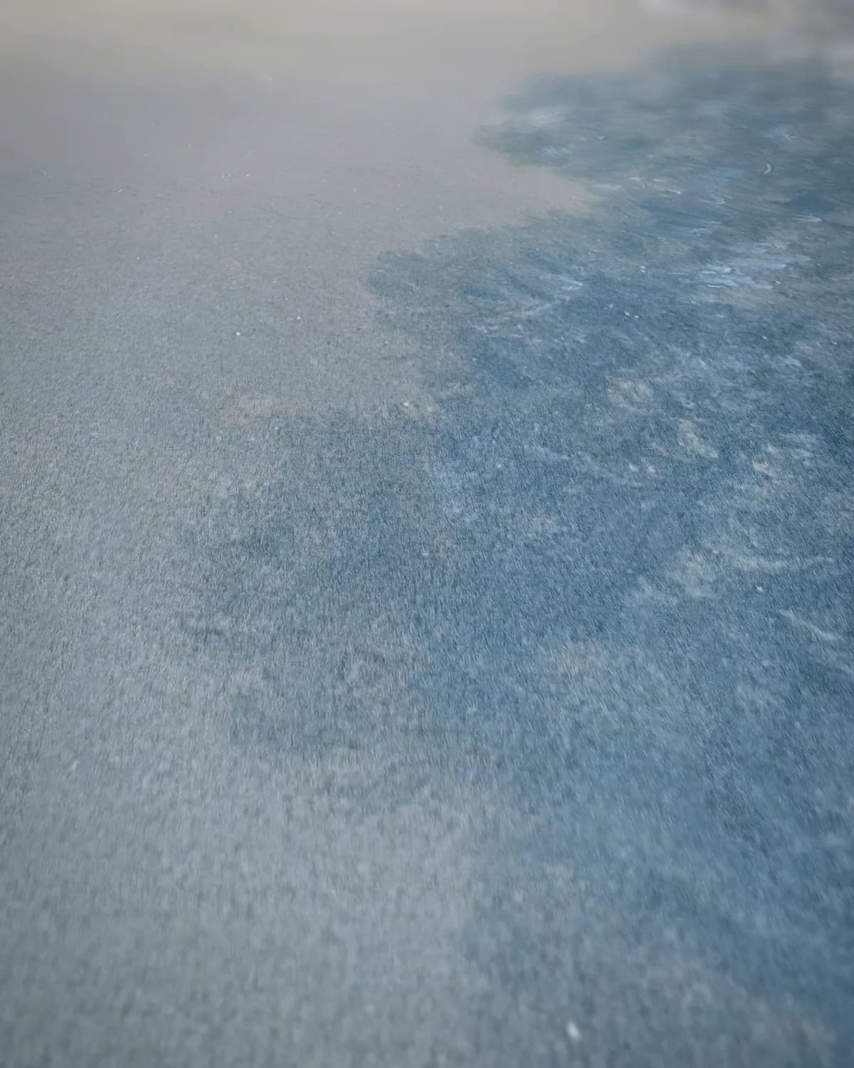 Winterlandschap op geweven fluweel, uitsnede 1 van 3