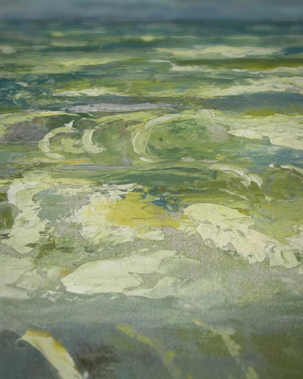 De zee op geweven fluweel, uitsnede 3 van 3