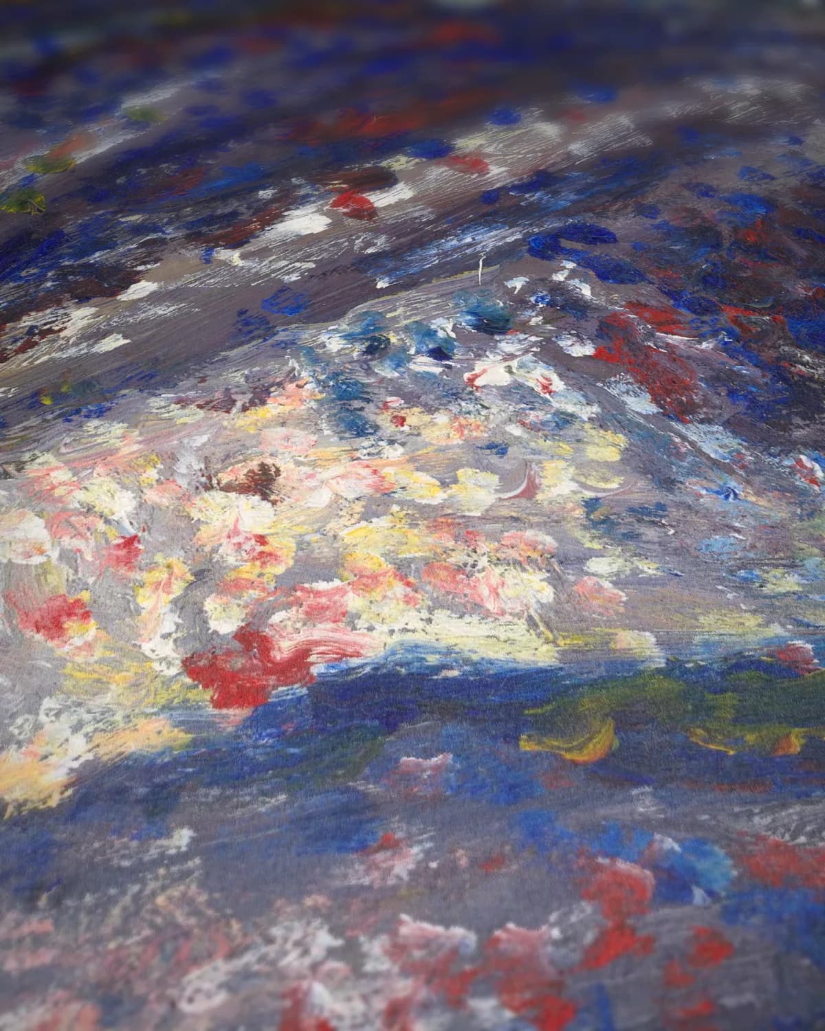 Zelfportret nr. 16 op geweven fluweel, uitsnede 3 van 3