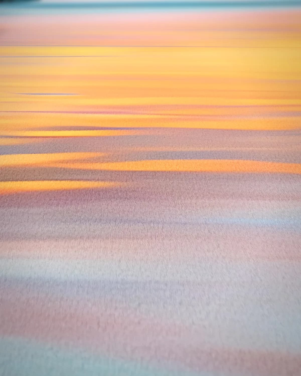 Zonsondergang Surfer op geweven fluweel, uitsnede 1 van 3