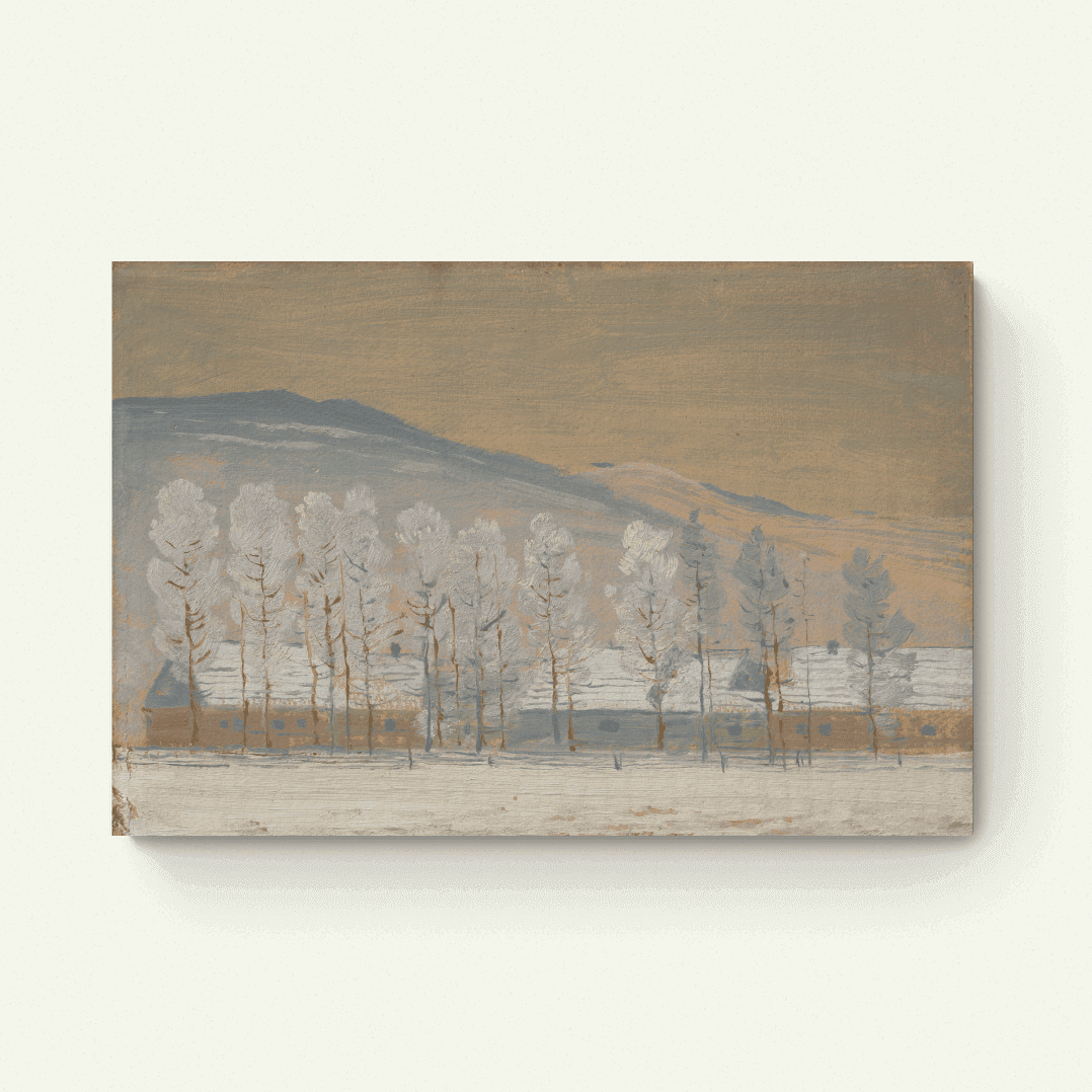 Winterlandschap bij Ždiar – Ferdinand Katona