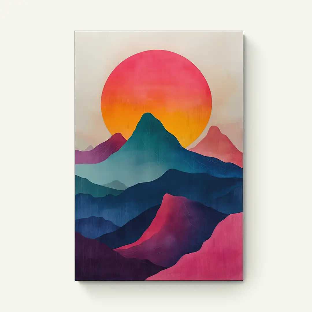 Zonsondergang in Kleur
