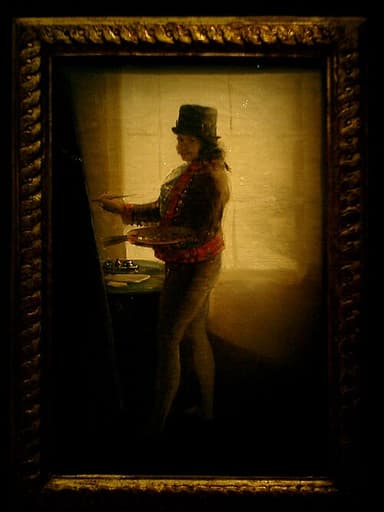 Portret van Francisco Goya