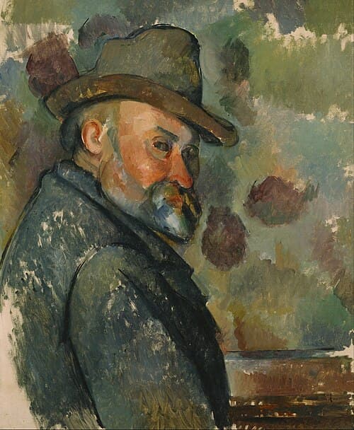 Portret van Paul Cézanne