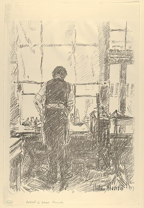 Portret van Joseph Pennell