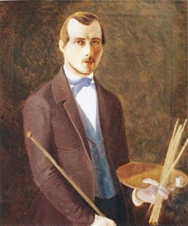 Portret van Ferdinand von Wright