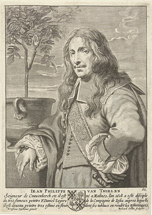Portret van Jan Philip van Thielen
