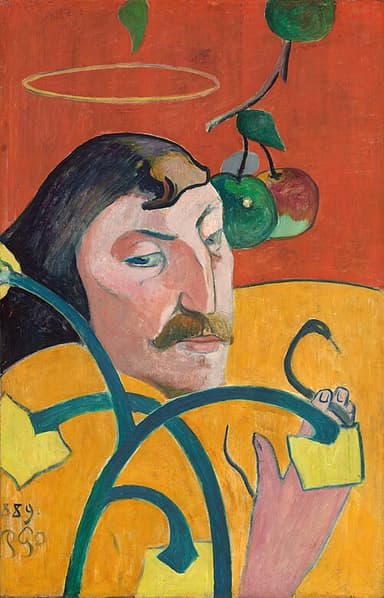 Portret van Paul Gauguin