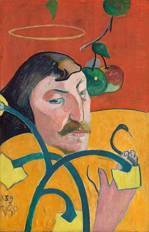 Portret van Paul Gauguin