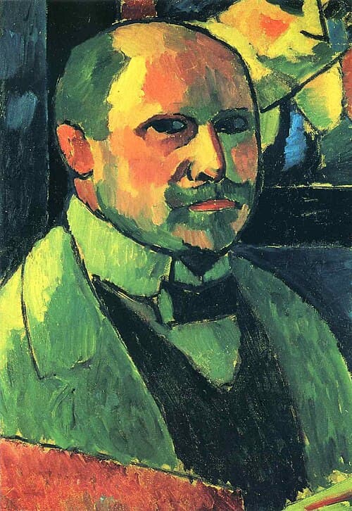 Portret van Alexej von Jawlensky