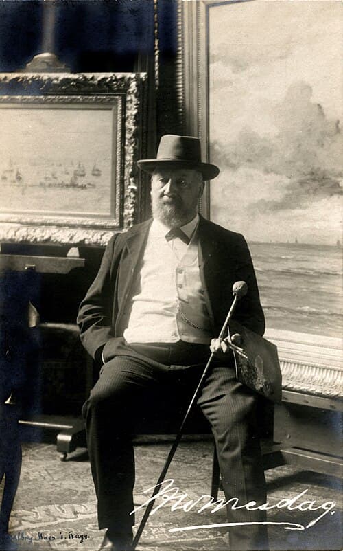 Portret van Hendrik Willem Mesdag