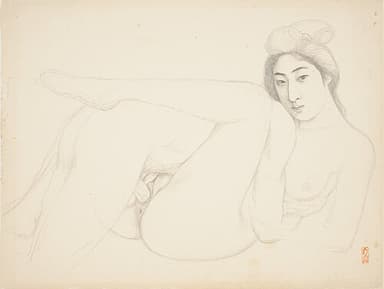 Portret van Hashiguchi Goyō