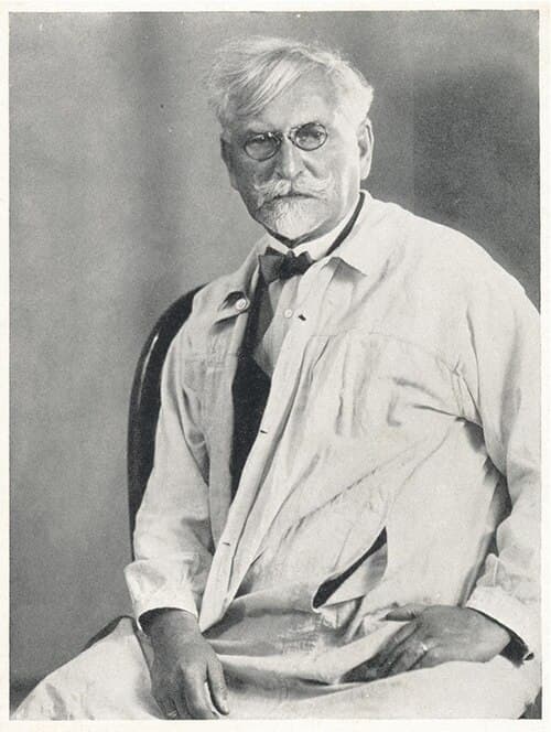 Portret van Alphonse Mucha