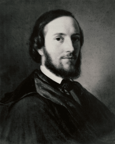 Portret van Friedrich Voltz