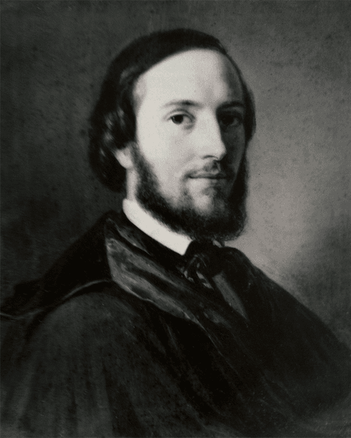 Portret van Friedrich Voltz