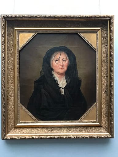 Portret van Anna Dorothea Therbusch