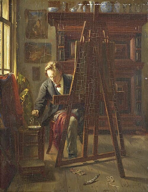 Portret van Geo Poggenbeek